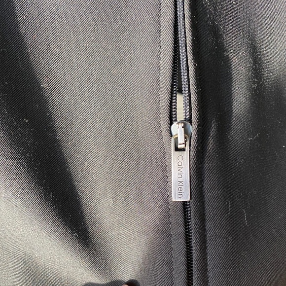 Calvin Klein Collarless Zippered Jacket - Picture 5 of 9